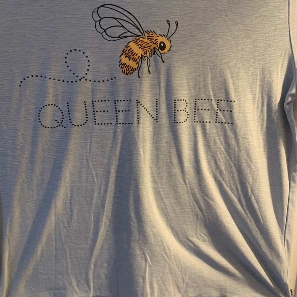Pre Owned Women’s Jaclyn Intimates Queen Bee Sleep Lounge Shirt Sz Med Comfort - Picture 10 of 11